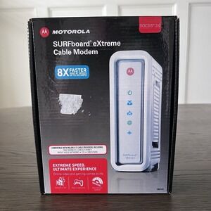 Motorola ARRIS SURFboard SB6141‎ DOCSIS 3.0 Cable Modem 400 Series - New , G4